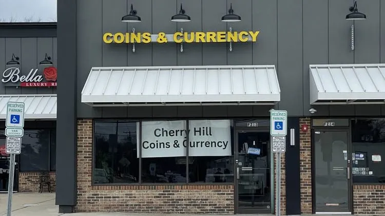 Ophir Coins Jewelry & Gold storefront at 2110 Marlton Pike E, Cherry Hill, NJ